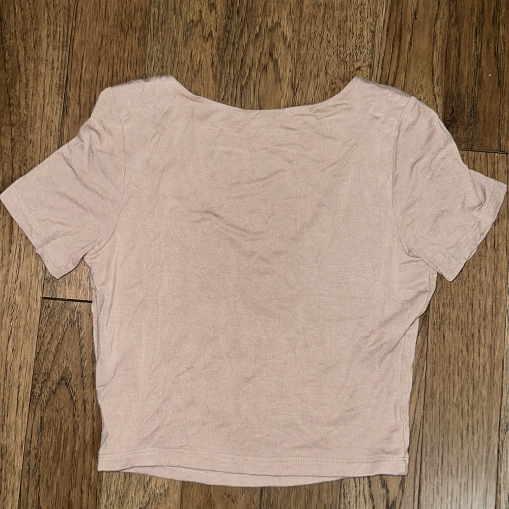 Pink Cropped Top - Picture 3 of 3